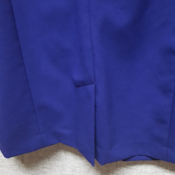 Calvin Klein EUC Purple/Blue Sheath Dress Sz 10 - Picture 7 of 8